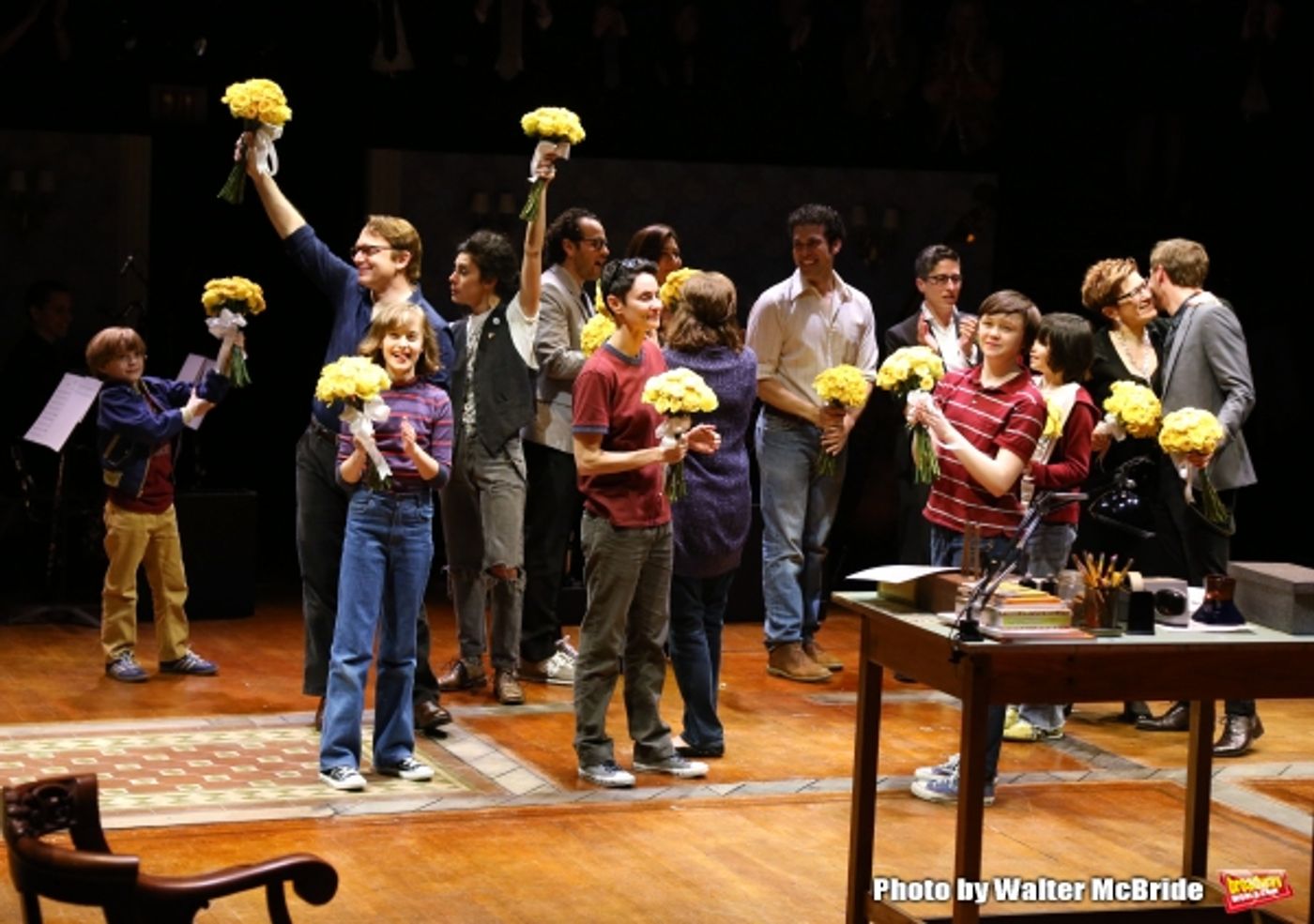 Photo Coverage: FUN HOME Company Takes Opening Night Bows! Photo Coverage: FUN HOME Company Takes Opening Night Bows! Image