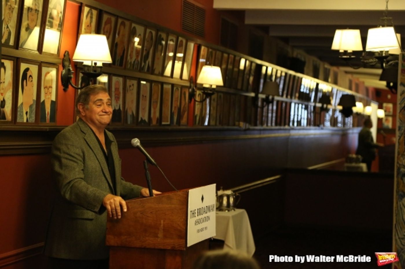 Photo Coverage: Dan Lauria Speaks at Broadway Association Luncheon  Image