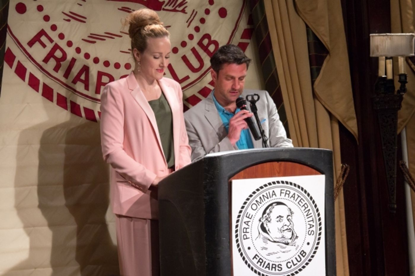 Photo Coverage: Katie Finneran and Raul Esparza Announce 2015 OCC Nominees!  Image