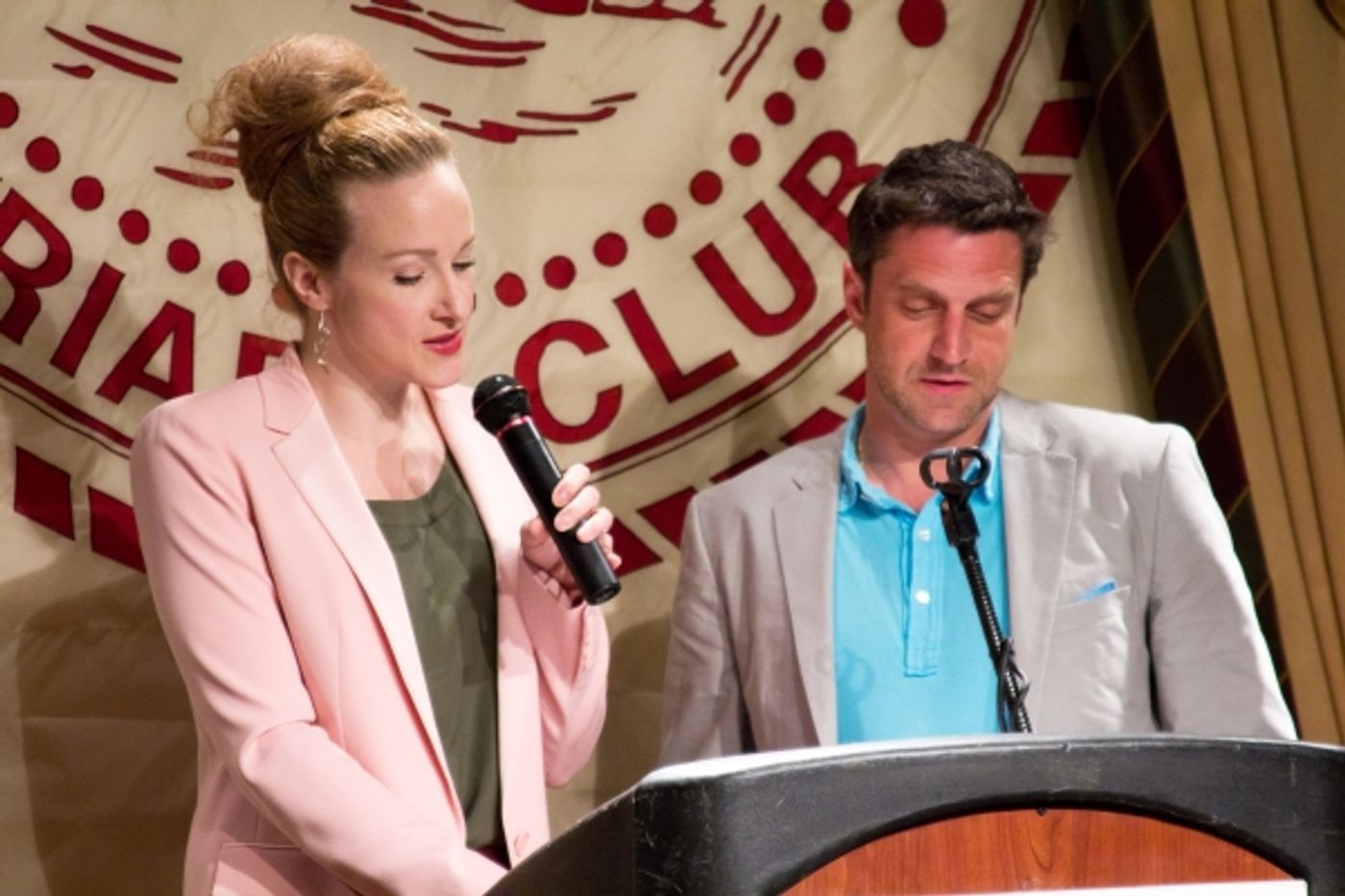 Photo Coverage: Katie Finneran and Raul Esparza Announce 2015 OCC Nominees!  Image