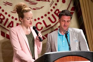 Katie Finneran, Raul Esparza Photo