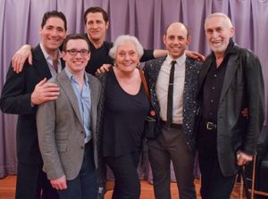 Nicholas Viselli, Christopher Imbrosciano, David Rosar Stearns, Director Victoria Rauch-Lichterman, Anthony Lopez, Lawrence Merritt @ BroadwayWorld Nicholas Viselli, Christopher Imbrosciano, David Rosar Stearns, Director Victoria Rau Photo