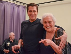 David Rosar Stearns and Director Victoria Rauch-Lighterman Photo