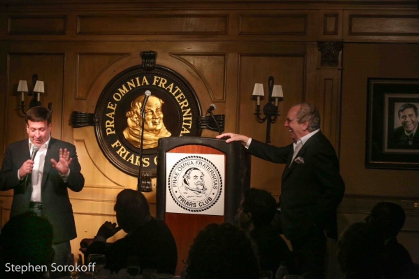 Photo Coverage: Bernadette Peters, Danny Aiello, Mayor David Dinkins & Others Celebrate Irv Welzer at the Friars  Image