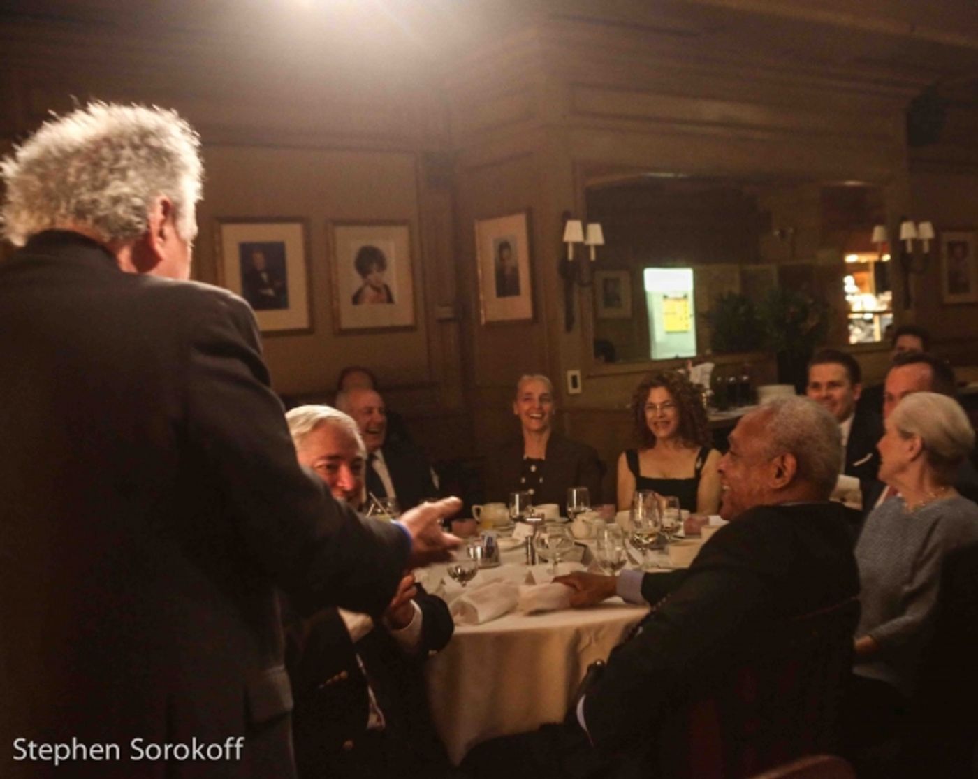 Photo Coverage: Bernadette Peters, Danny Aiello, Mayor David Dinkins & Others Celebrate Irv Welzer at the Friars  Image