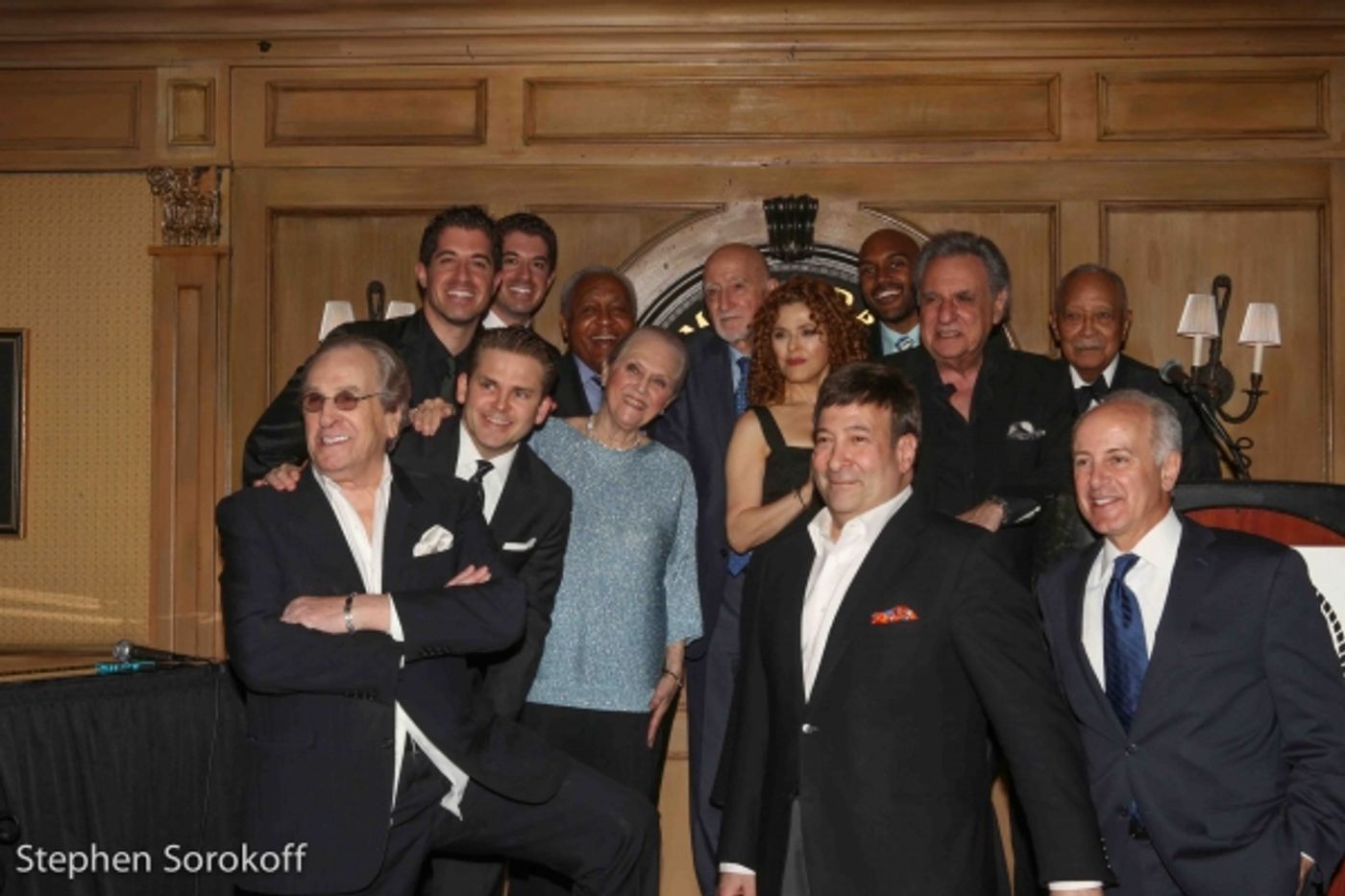 Photo Coverage: Bernadette Peters, Danny Aiello, Mayor David Dinkins & Others Celebrate Irv Welzer at the Friars  Image