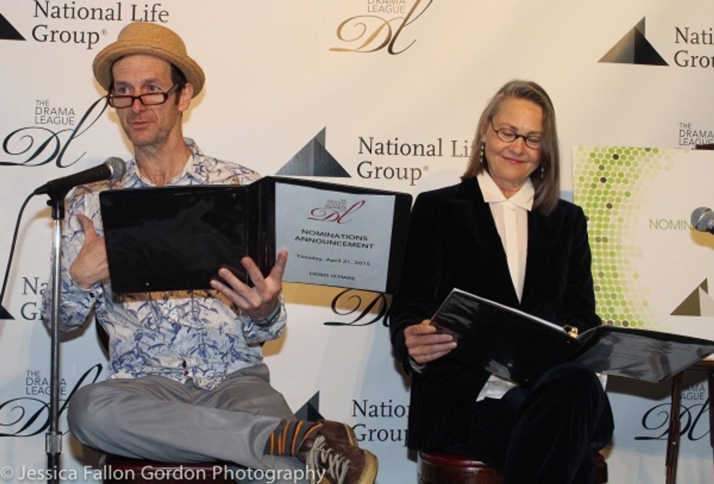 Photo Coverage: Cherry Jones and Denis O'Hare Announce the 2015 Drama League Award Nominations  Image