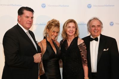 Greg Buttle, P''11, Rita Buttle, Linda Basilice-Hoerrner ''71, and August Hoerrner Photo