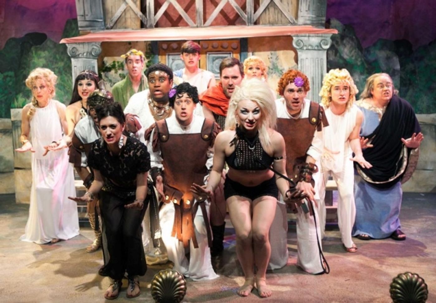 Photo Flash: First Look at Porchlight's A FUNNY THING HAPPENED ON THE WAY TO THE FORUM  Image