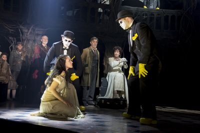 Michelle Veintimillia, Matthew Deming, Roger Rees, Chita Rivera, Chris Newcome Photo