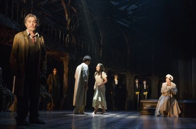 Roger Rees, John Riddle, Michelle Veintimillia and Chita Rivera Photo