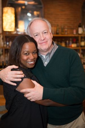 Quincy Tyler Bernstine and Reed Birney @ BroadwayWorld Quincy Tyler Bernstine and Reed Birney Photo