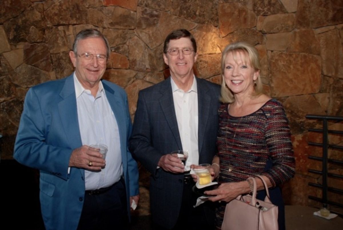 Bob Bigham, Ben Cunningham and Patty Cunningham at 