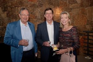 Bob Bigham, Ben Cunningham and Patty Cunningham Photo