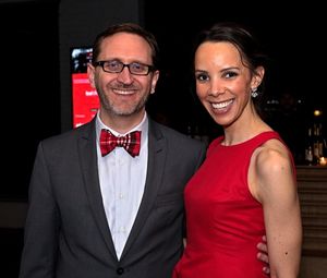 Red or White Ball Honorary Chair and Steppenwolf Managing Director David Schmitz with Photo