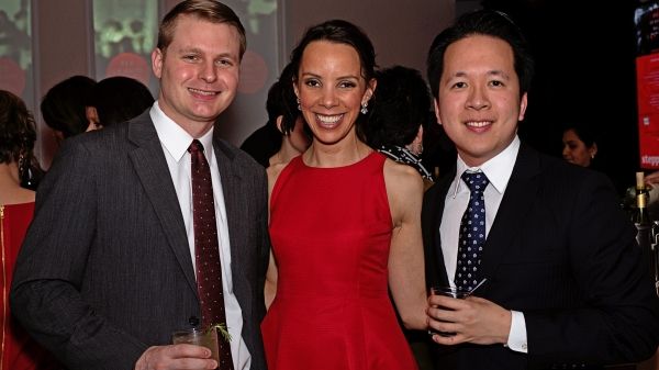 Daniel Lindquist, Auxiliary Council President Aimee Graham and Auxiliary Council Memb Photo