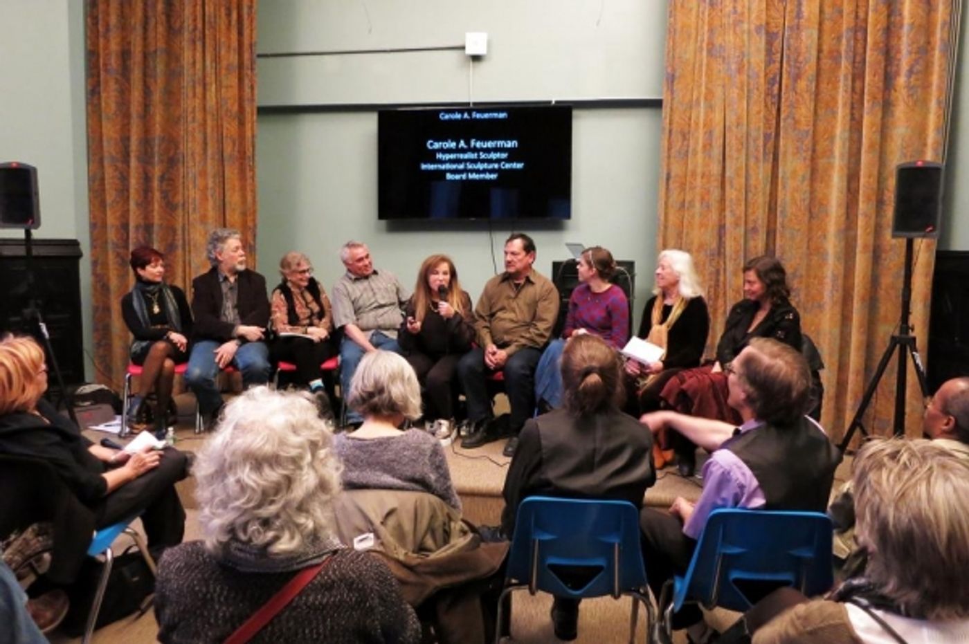 Photo Flash: Artists Talk on Art at Jefferson Market Library Features Top Sculptors & Experts  Image