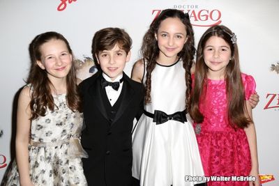 Sophia Gennusa, Jonah Halperin, Ashley Brooke and Ava-Riley Miles  Photo