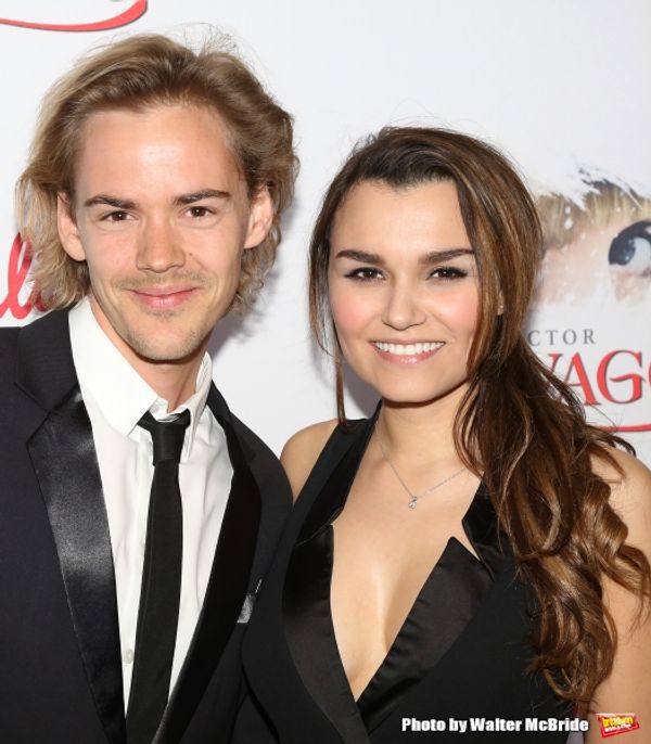 Anton Zetterholm and Samantha Barks  Photo