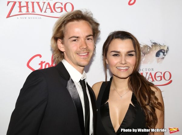 Anton Zetterholm and Samantha Barks  Photo