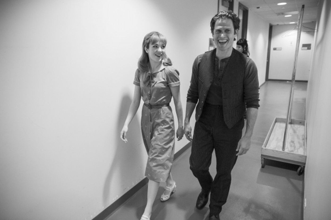 Photo Flash: Behind the Scenes of Lyric Opera of Chicago's CAROUSEL with Laura Osnes & Steven Pasquale!  Image