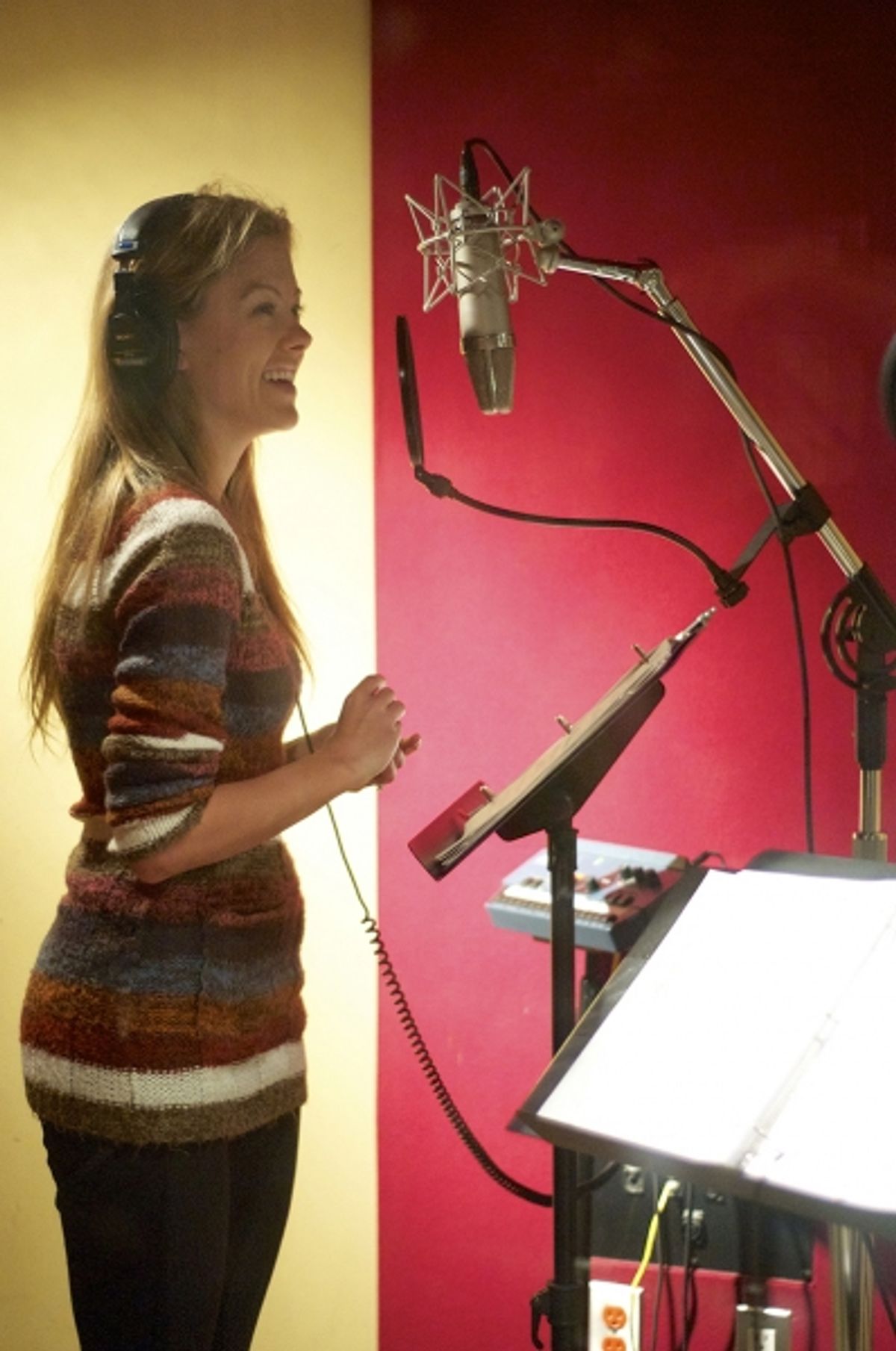 Kate Rockwell at In the Recording Studio with Laura Osnes, Derek Klena & More for LIKE YOU LIKE IT