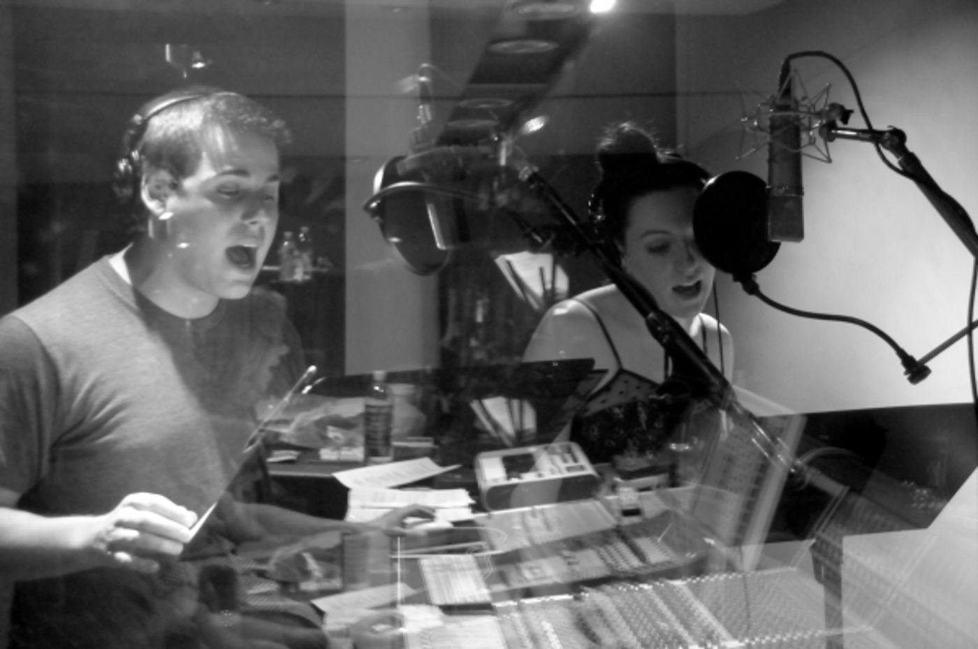 Photo Flash: In the Recording Studio with Laura Osnes, Derek Klena & More for LIKE YOU LIKE IT  Image