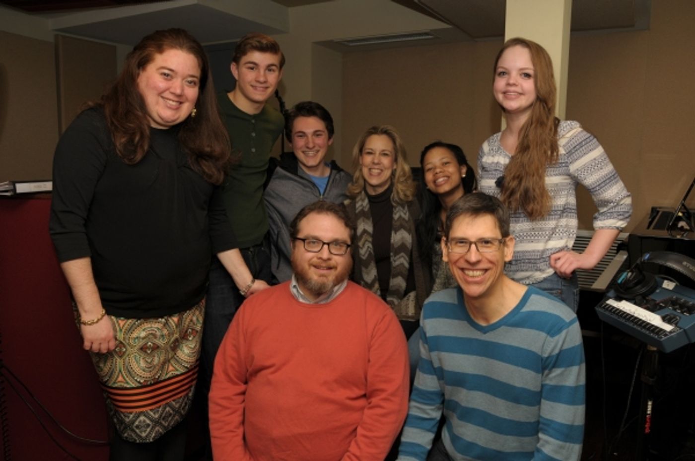 Photo Flash: In the Recording Studio with Laura Osnes, Derek Klena & More for LIKE YOU LIKE IT  Image