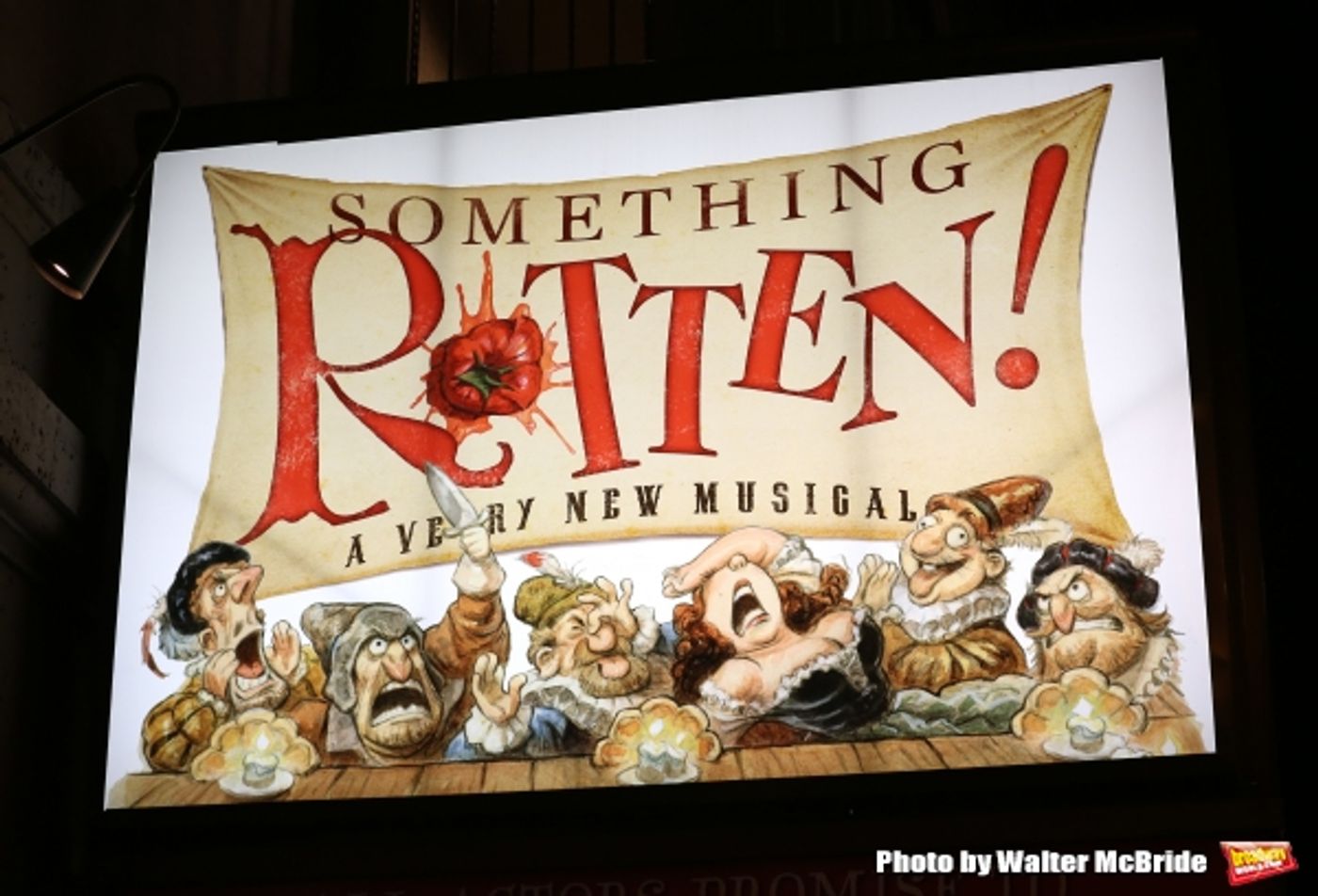 Photo Coverage: Brian d'Arcy James, Christian Borle & Cast of SOMETHING ROTTEN! Take Opening Night Bows on Broadway  Image
