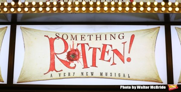 Photo Coverage: Brian d'Arcy James, Christian Borle & Cast of SOMETHING ROTTEN! Take Opening Night Bows on Broadway — photo 3 of 74