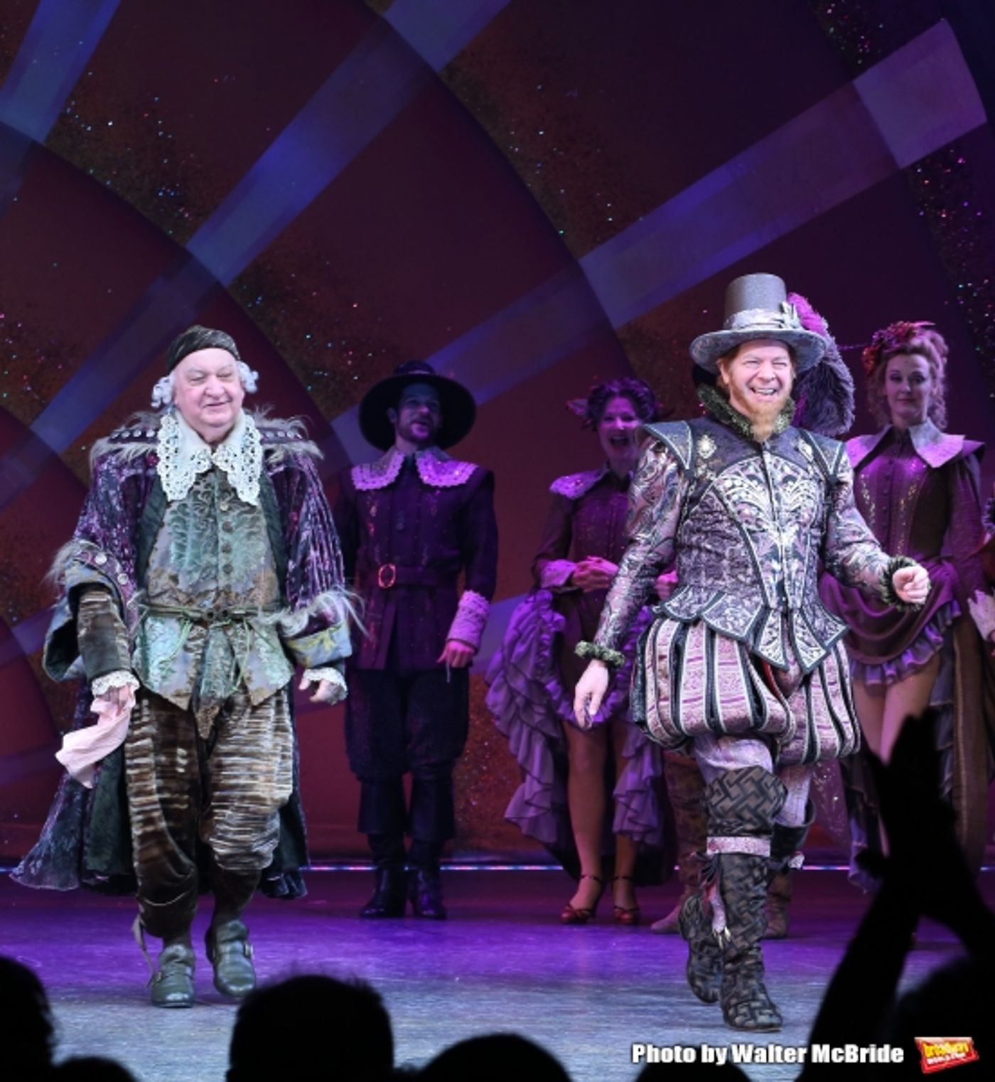 Photo Coverage: Brian d'Arcy James, Christian Borle & Cast of SOMETHING ROTTEN! Take Opening Night Bows on Broadway  Image