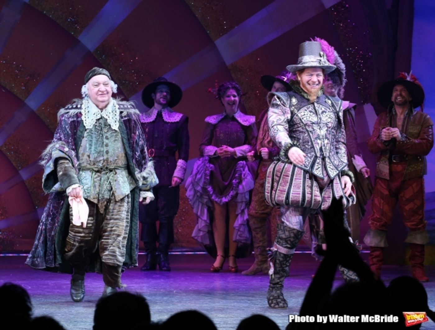 Photo Coverage: Brian d'Arcy James, Christian Borle & Cast of SOMETHING ROTTEN! Take Opening Night Bows on Broadway  Image