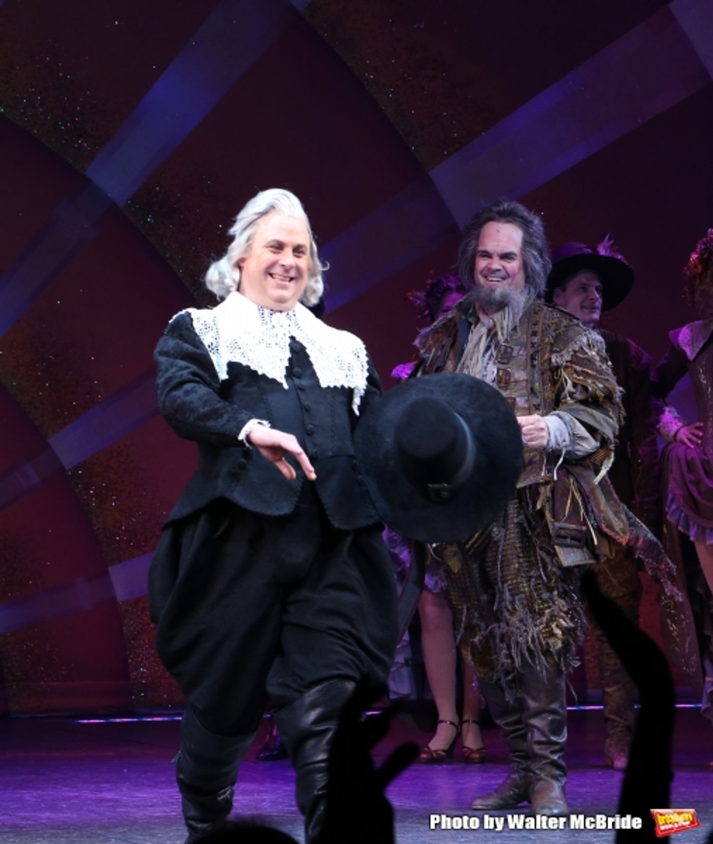 Photo Coverage: Brian d'Arcy James, Christian Borle & Cast of SOMETHING ROTTEN! Take Opening Night Bows on Broadway  Image