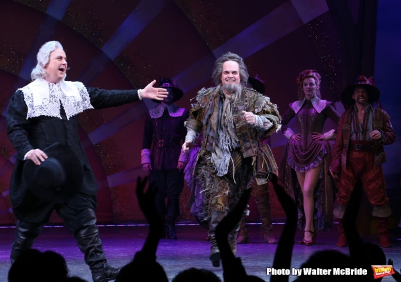 Photo Coverage: Brian d'Arcy James, Christian Borle & Cast of SOMETHING ROTTEN! Take Opening Night Bows on Broadway  Image
