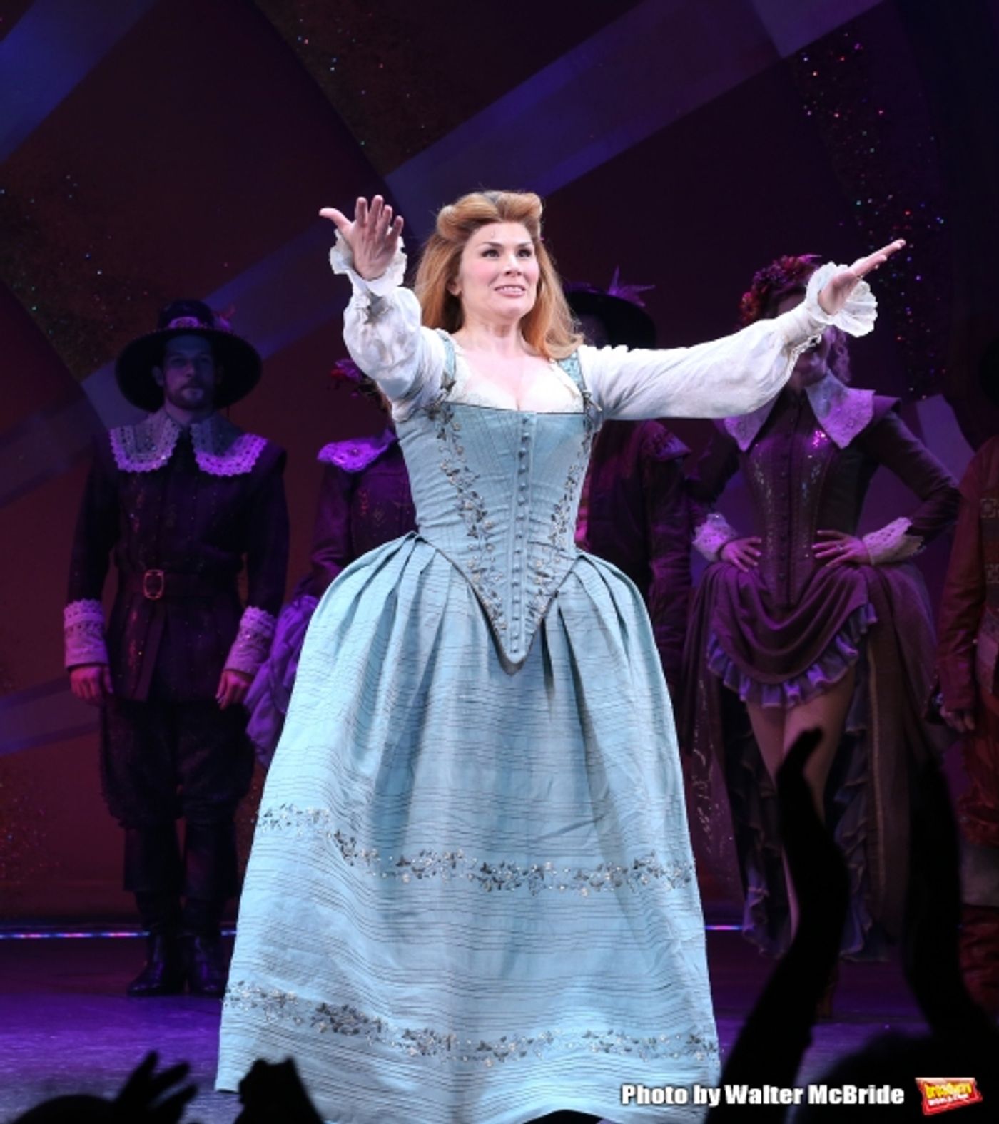 Photo Coverage: Brian d'Arcy James, Christian Borle & Cast of SOMETHING ROTTEN! Take Opening Night Bows on Broadway  Image