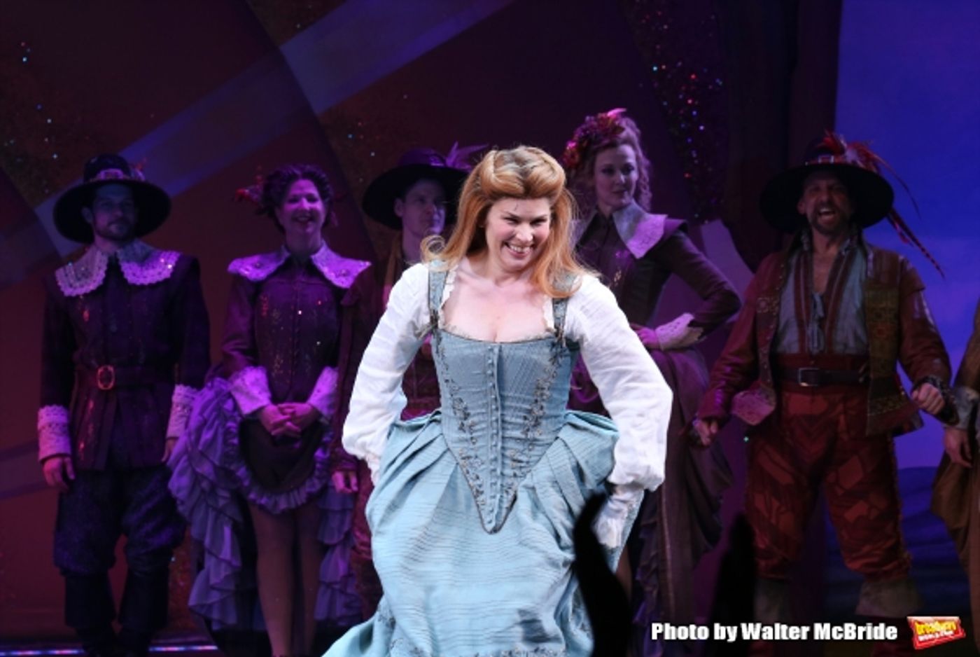 Photo Coverage: Brian d'Arcy James, Christian Borle & Cast of SOMETHING ROTTEN! Take Opening Night Bows on Broadway  Image