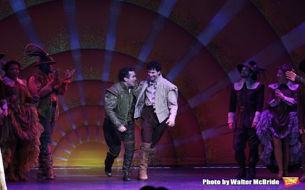 Photo Coverage: Brian d'Arcy James, Christian Borle & Cast of SOMETHING ROTTEN! Take Opening Night Bows on Broadway — photo 23 of 74