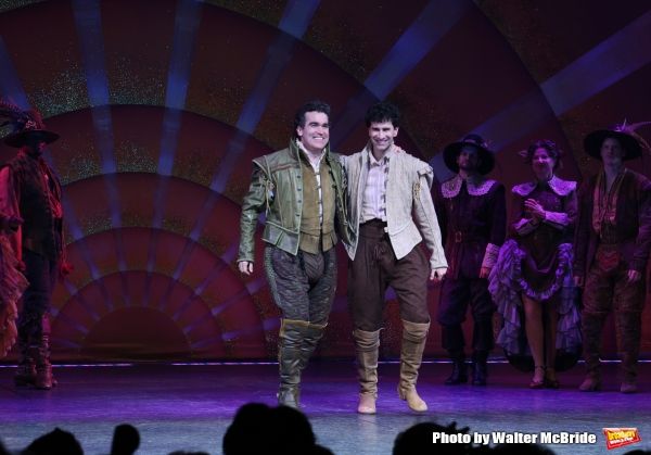 Photo Coverage: Brian d'Arcy James, Christian Borle & Cast of SOMETHING ROTTEN! Take Opening Night Bows on Broadway — photo 24 of 74