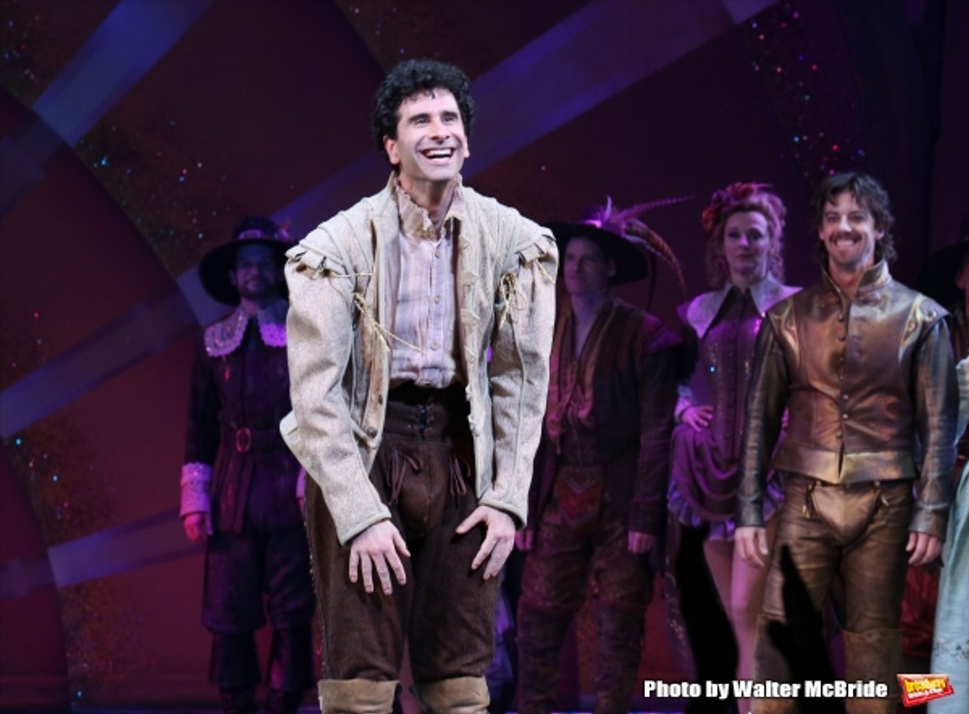 Photo Coverage: Brian d'Arcy James, Christian Borle & Cast of SOMETHING ROTTEN! Take Opening Night Bows on Broadway  Image