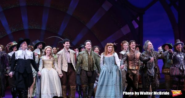 Photo Coverage: Brian d'Arcy James, Christian Borle & Cast of SOMETHING ROTTEN! Take Opening Night Bows on Broadway — photo 32 of 74