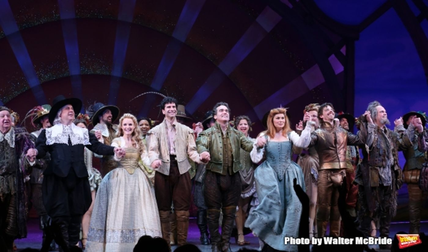 Photo Coverage: Brian d'Arcy James, Christian Borle & Cast of SOMETHING ROTTEN! Take Opening Night Bows on Broadway  Image