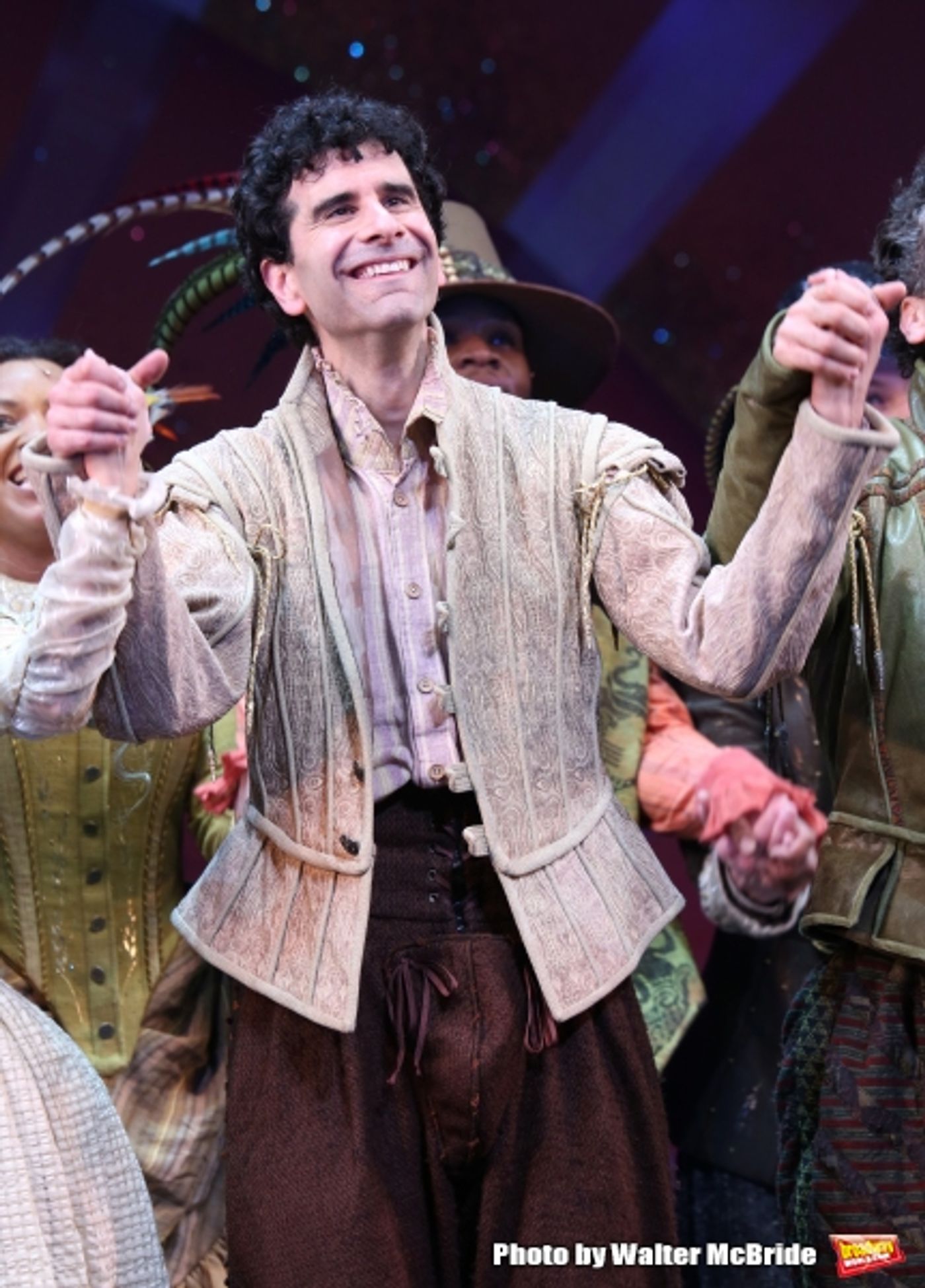 Photo Coverage: Brian d'Arcy James, Christian Borle & Cast of SOMETHING ROTTEN! Take Opening Night Bows on Broadway  Image
