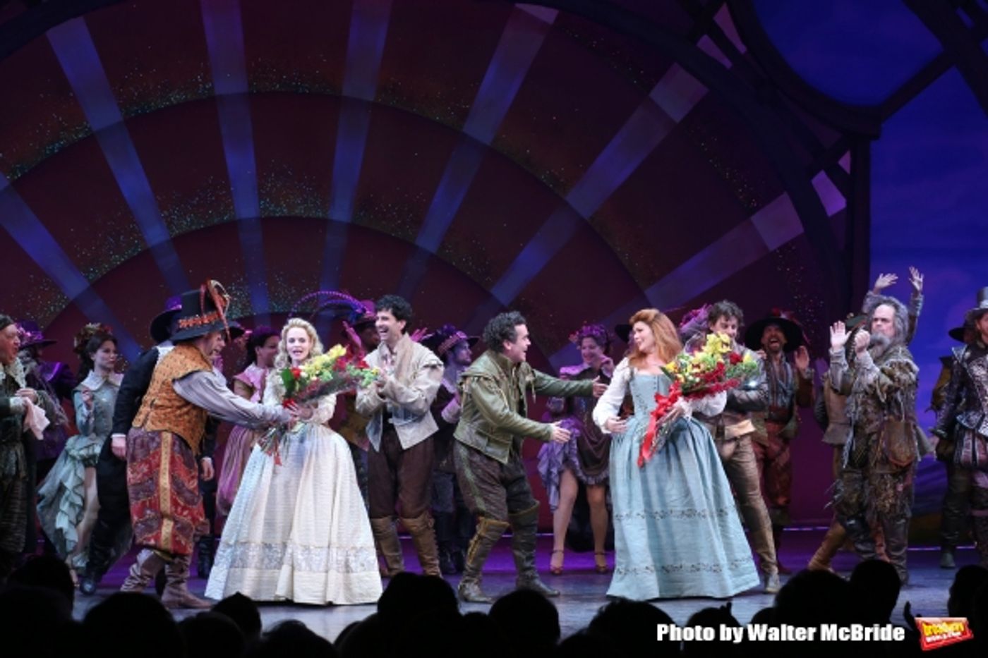 Photo Coverage: Brian d'Arcy James, Christian Borle & Cast of SOMETHING ROTTEN! Take Opening Night Bows on Broadway  Image