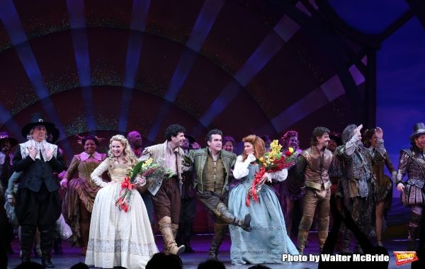 Photo Coverage: Brian d'Arcy James, Christian Borle & Cast of SOMETHING ROTTEN! Take Opening Night Bows on Broadway — photo 40 of 74