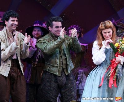 John Cariani, Brian d''Arcy James and Heidi Blickenstaff  Photo