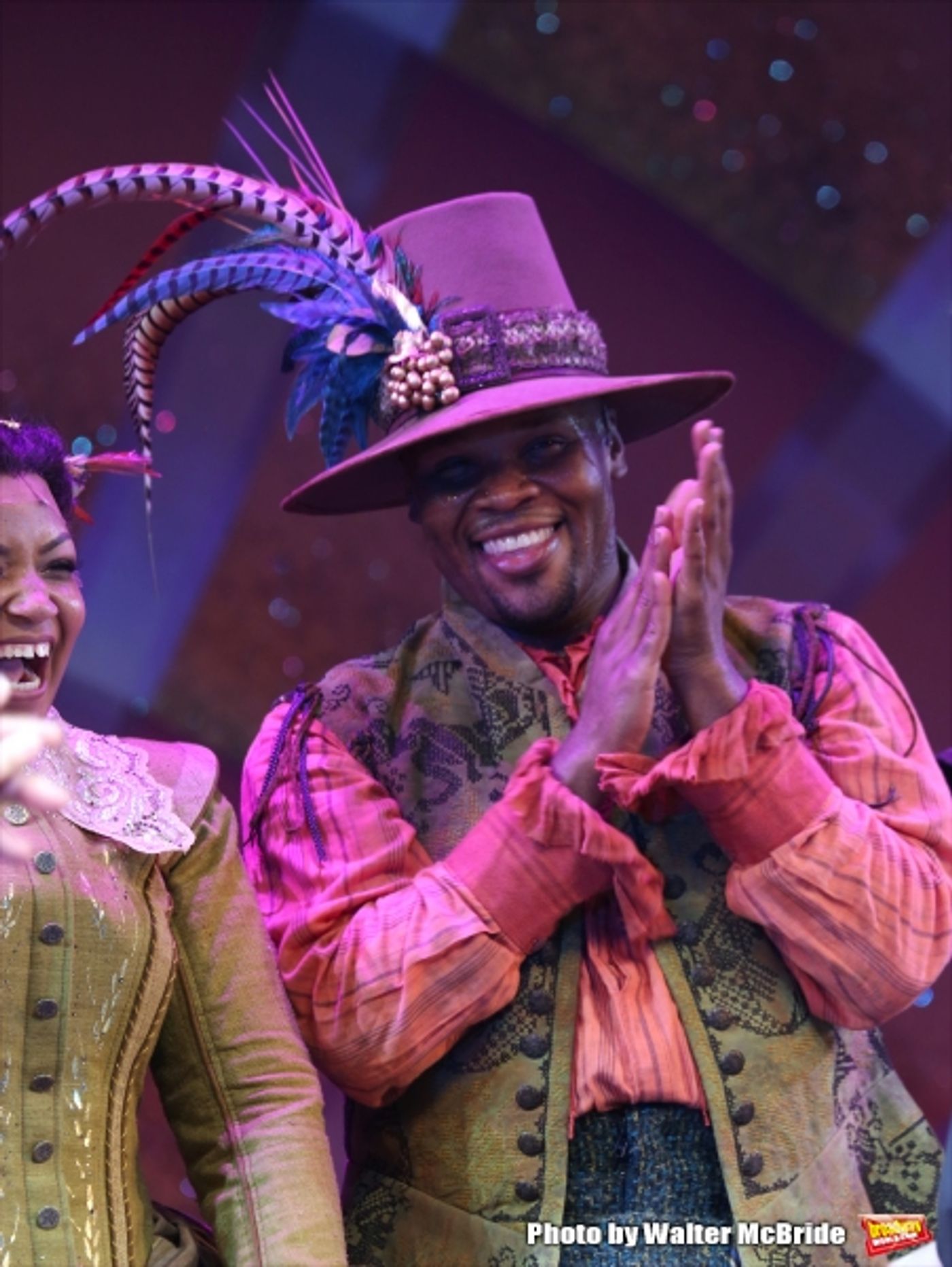 Photo Coverage: Brian d'Arcy James, Christian Borle & Cast of SOMETHING ROTTEN! Take Opening Night Bows on Broadway  Image