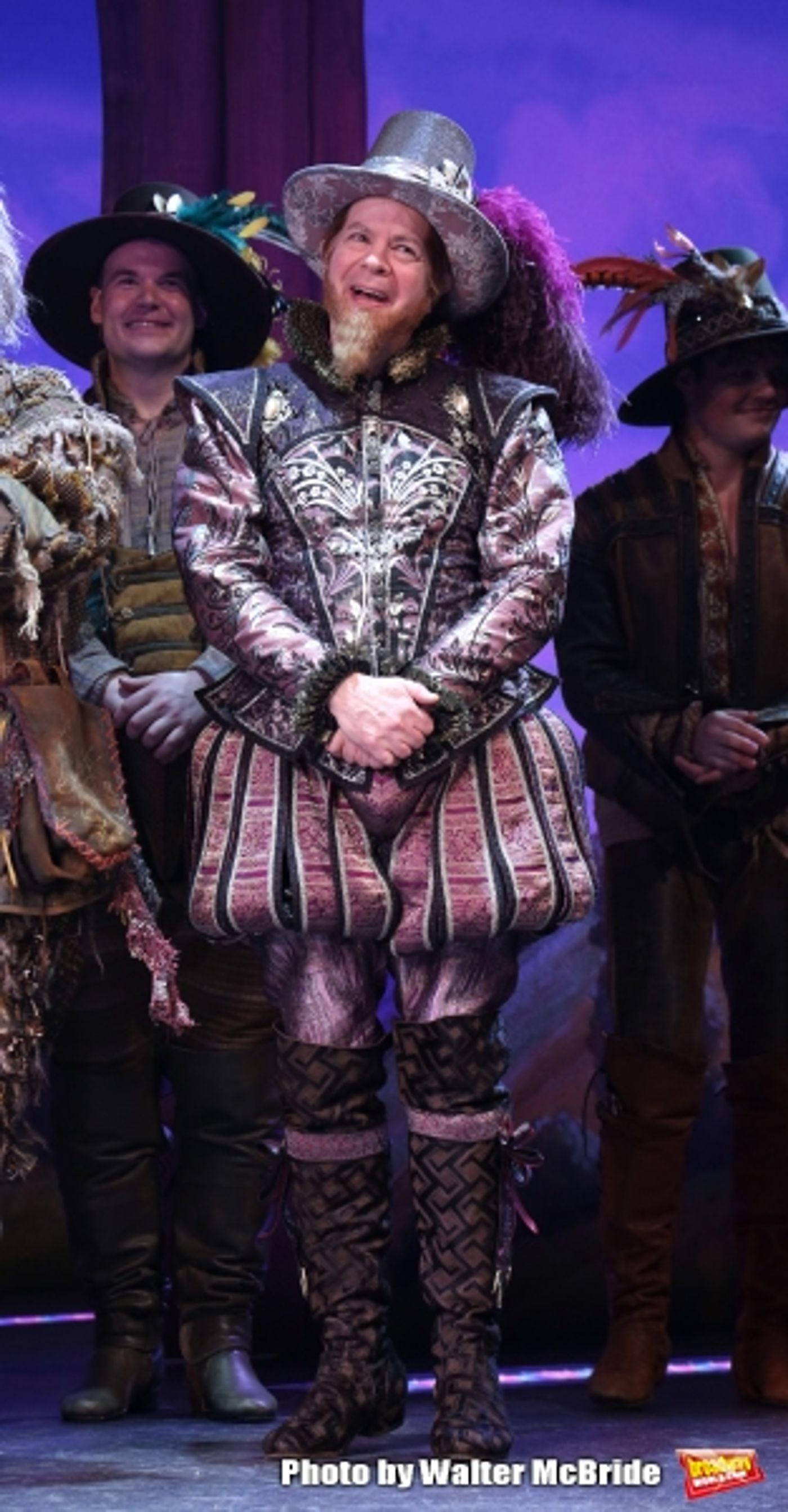 Photo Coverage: Brian d'Arcy James, Christian Borle & Cast of SOMETHING ROTTEN! Take Opening Night Bows on Broadway  Image