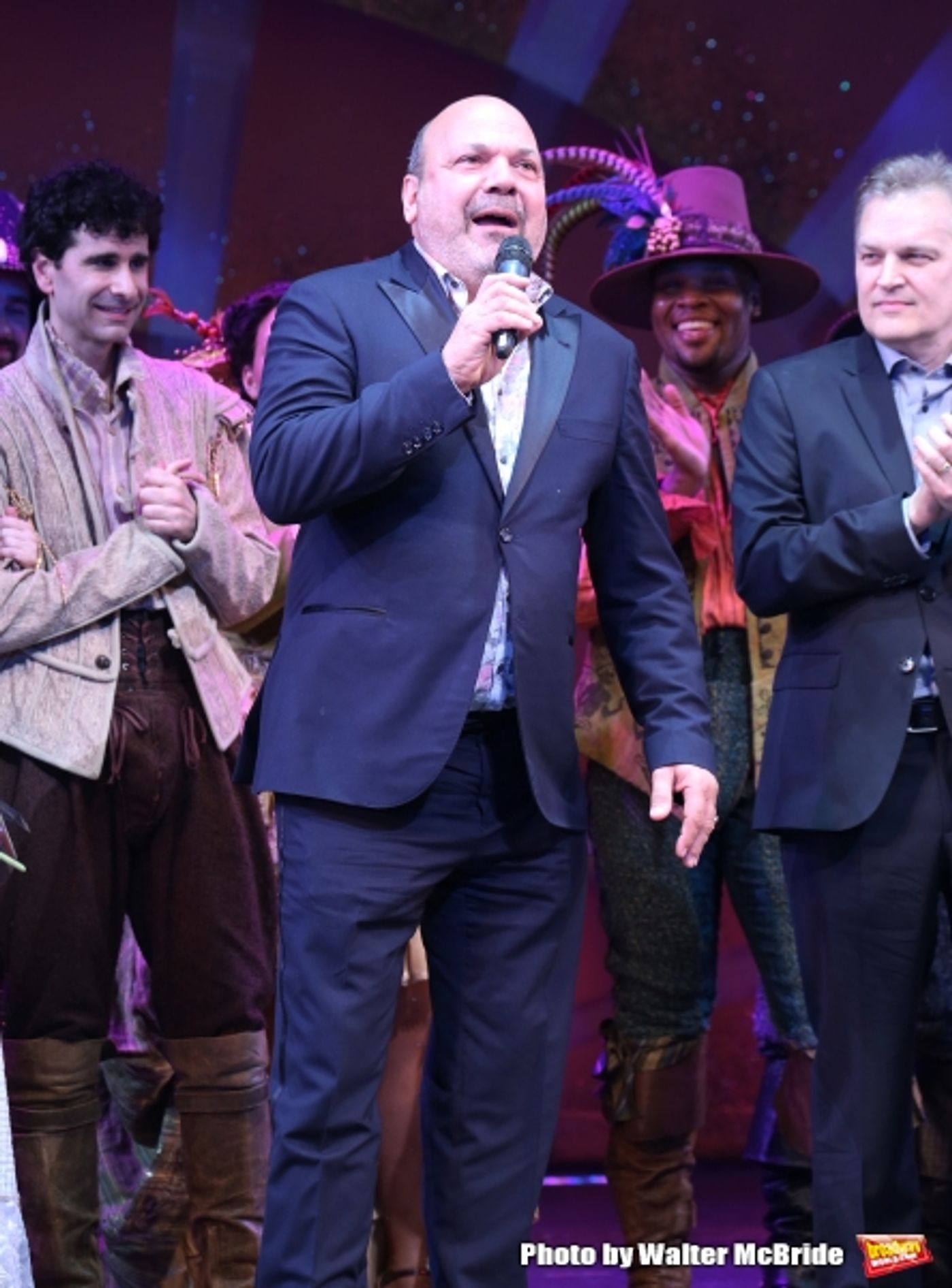 Photo Coverage: Brian d'Arcy James, Christian Borle & Cast of SOMETHING ROTTEN! Take Opening Night Bows on Broadway  Image