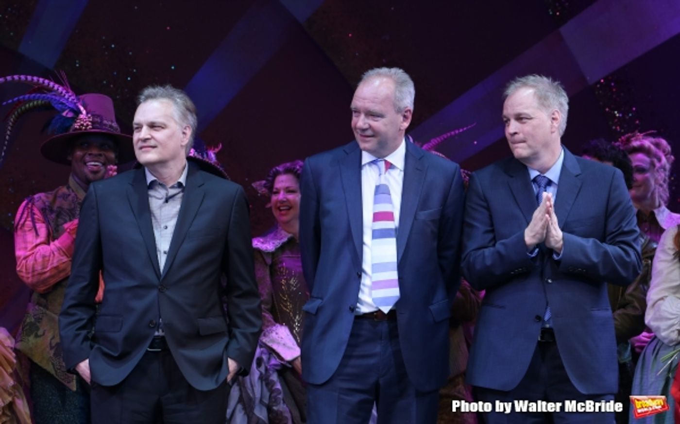 Photo Coverage: Brian d'Arcy James, Christian Borle & Cast of SOMETHING ROTTEN! Take Opening Night Bows on Broadway  Image