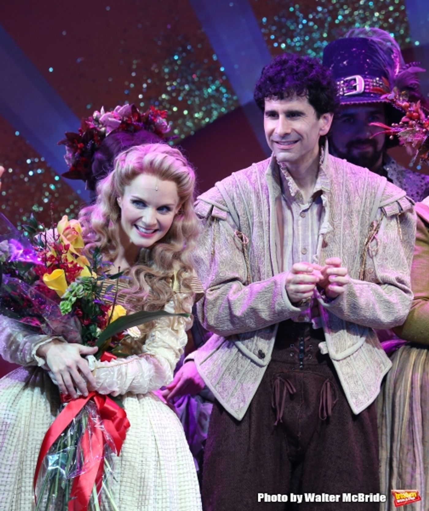 Photo Coverage: Brian d'Arcy James, Christian Borle & Cast of SOMETHING ROTTEN! Take Opening Night Bows on Broadway  Image